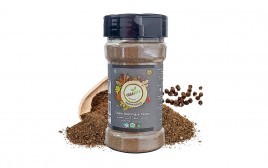 Orgabite Organic Black Pepper Powder   Plastic Jar  100 grams